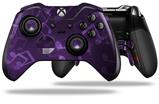 Bokeh Music Purple - Decal Style Skin fits Microsoft XBOX One ELITE Wireless Controller