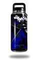Skin Decal Wrap for Yeti Rambler Bottle 36oz Baja 0003 Royal Blue (YETI NOT INCLUDED)