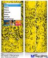 iPod Nano 4G Skin - Folder Doodles Yellow