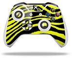 WraptorSkinz Decal Skin Wrap Set works with 2016 and newer XBOX One S / X Controller Zebra Yellow (CONTROLLER NOT INCLUDED)