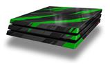 Vinyl Decal Skin Wrap compatible with Sony PlayStation 4 Pro Console Jagged Camo Green (PS4 NOT INCLUDED)