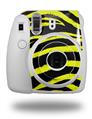 WraptorSkinz Skin Decal Wrap compatible with Fujifilm Mini 8 Camera Zebra Yellow (CAMERA NOT INCLUDED)