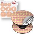 Decal Style Vinyl Skin Wrap 3 Pack for PopSockets Donuts Yellow (POPSOCKET NOT INCLUDED)