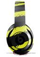 WraptorSkinz Skin Decal Wrap compatible with Beats Studio 2 and 3 Wired and Wireless Headphones Zebra Yellow Skin Only (HEADPHONES NOT INCLUDED)