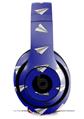 WraptorSkinz Skin Decal Wrap compatible with Beats Studio 2 and 3 Wired and Wireless Headphones Paper Planes Royal Blue Skin Only (HEADPHONES NOT INCLUDED)