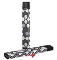 Skin Decal Wrap 2 Pack for Juul Vapes Locknodes 04 Lavender JUUL NOT INCLUDED