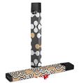Skin Decal Wrap 2 Pack for Juul Vapes Locknodes 04 Peach JUUL NOT INCLUDED