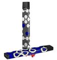 Skin Decal Wrap 2 Pack for Juul Vapes Locknodes 04 Royal Blue JUUL NOT INCLUDED
