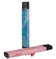 Skin Decal Wrap 2 Pack for Juul Vapes Sea Pink JUUL NOT INCLUDED
