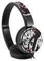 Decal style Skin Wrap for Sony MDR ZX110 Headphones Baja 0018 Red Dark (HEADPHONES NOT INCLUDED)