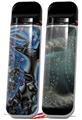 Skin Decal Wrap 2 Pack for Smok Novo v1 Broken Plastic VAPE NOT INCLUDED