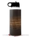 Skin Wrap Decal compatible with Hydro Flask Wide Mouth Bottle 32oz Exotic Wood Pommele Sapele Burst Dark Mocha (BOTTLE NOT INCLUDED)
