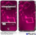 iPod Touch 2G & 3G Skin - Bokeh Music Hot Pink
