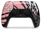 WraptorSkinz Skin Wrap compatible with the Sony PS5 DualSense Controller Baja 0040 Pink (CONTROLLER NOT INCLUDED)