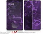 Bokeh Music Purple - Decal Style skin fits Zune 80/120GB  (ZUNE SOLD SEPARATELY)