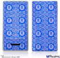 Zune HD Skin - Gothic Punk Pattern Blue