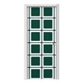 Squared Hunter Green Door Skin (fits doors up to 34x84 inches)
