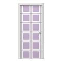 Squared Lavender Door Skin (fits doors up to 34x84 inches)