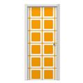 Squared Orange Door Skin (fits doors up to 34x84 inches)
