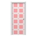Squared Pink Door Skin (fits doors up to 34x84 inches)