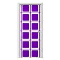 Squared Purple Door Skin (fits doors up to 34x84 inches)
