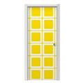 Squared Yellow Door Skin (fits doors up to 34x84 inches)