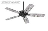 Poppy Pink - Ceiling Fan Skin Kit fits most 52 inch fans (FAN and BLADES SOLD SEPARATELY)