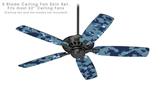 WraptorCamo Old School Camouflage Camo Navy - Ceiling Fan Skin Kit fits most 52 inch fans (FAN and BLADES SOLD SEPARATELY)
