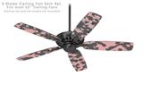 WraptorCamo Old School Camouflage Camo Pink - Ceiling Fan Skin Kit fits most 52 inch fans (FAN and BLADES SOLD SEPARATELY)